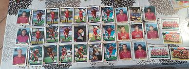 Carte figurine vintage anni '90 calcio A.S. Roma