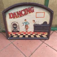 quadro vintage in legno e rilievo 