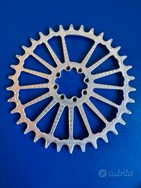 Corona Garbaruk Mtb 34 8 fori Sram Axs Silver