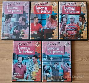 5 dvd BUONA LA PRIMA Ale e Franz + I SOLITI IDIOTI