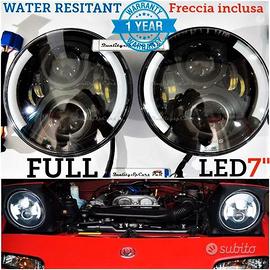 Coppia FARI LED per Mazda Mx-5 1 6500K Angel Eyes