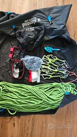 set arrampicata completo 