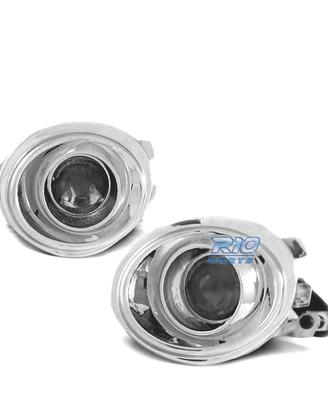 FARI ANABBAGLIANTI BMW E39 95-03 E46 98-06 CROMATI