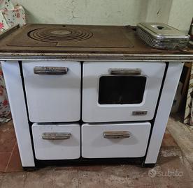 stufa economica a legna Zoppas anni 70 .80