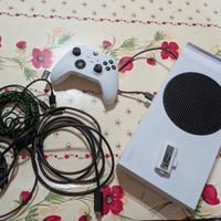 xbox serie S versione digitale bianca con accessor
