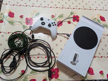 xbox serie S versione digitale bianca con accessor