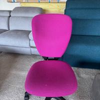Sedie ergonomiche fucsia - 8 pz.