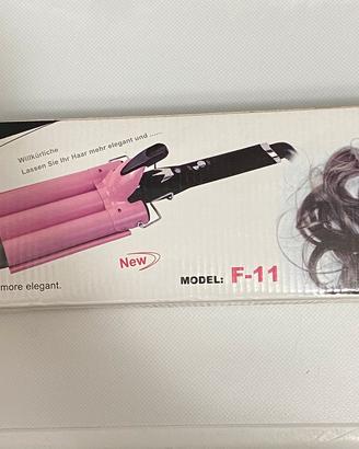 Piastra per capelli a tre rami