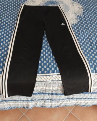 pantaloni tuta Adidas uomo nero 