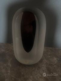 Lena Bergstrom vaso per Orrefors 1990 vintage