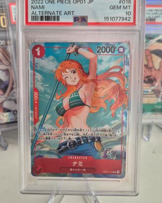 Carta One Piece Nami OP01-016  Alternate Art