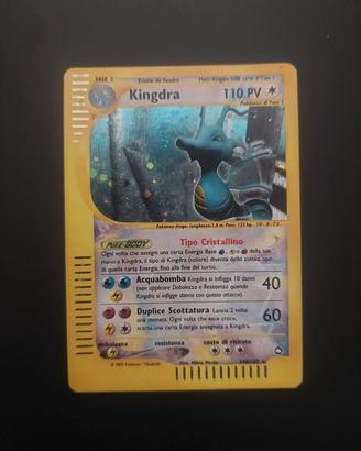 Carta Pokemon Kingdra Aquapolis Holo Good