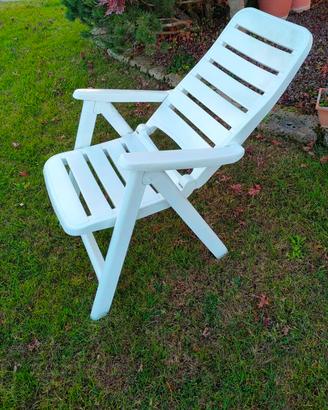 8 Poltrone da giardino pieghevoli
