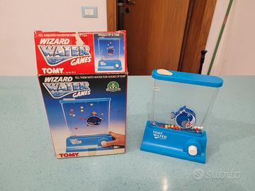 Tomy water Games Whale Vintage con scatola 