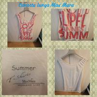 canotta lunga x donna Max Mara Summer 🌺😎