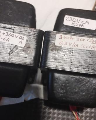 TA per amplificatori valvolari
