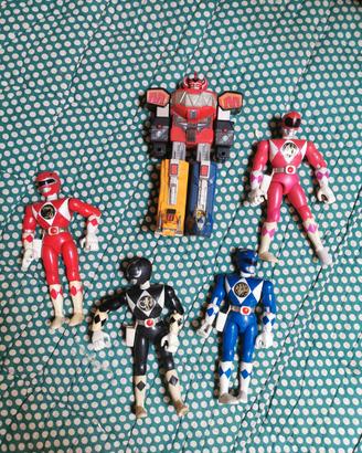 Action figures Power Rangers anni 90'