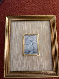 Fotolito originale del pittore innocenzo melani