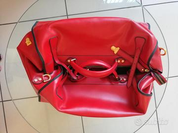 borsa in pelle Abarth