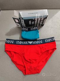 Emporio Armani 2 Slip, originali cotone taglia L