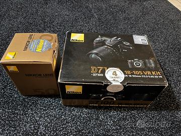 Nikon D7100 + 18-105 VR + 50mm 1.8 g