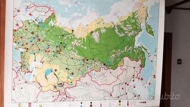carta geografica URSS