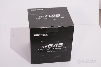 BRONICA RF 645 Rangefinder camera set NUOVA