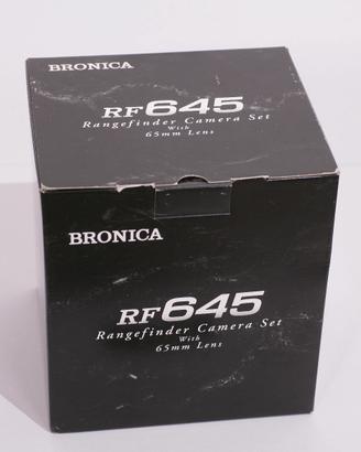 BRONICA RF 645 Rangefinder camera set NUOVA