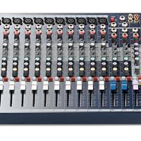 Impianto audio mixer e 2 casse attive