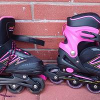 Hiboy - Pattini in linea regolabili taglia 34/38