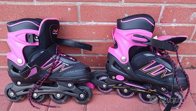 Hiboy - Pattini in linea regolabili taglia 34/38