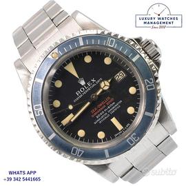 ROLEX Sea-Dweller 1665 double red written MK2 1973