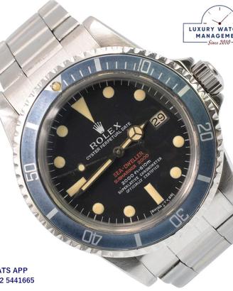 ROLEX Sea-Dweller 1665 double red written MK2 1973