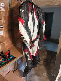 Tuta pelle moto pistq tg48 