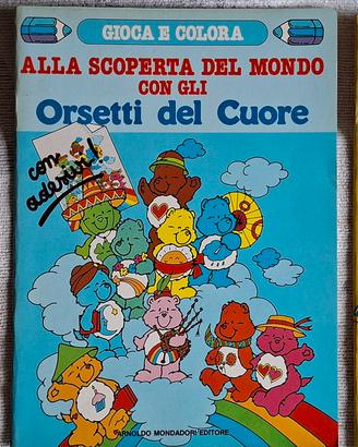 Orsetti del cuore-Album da colorare vintage nuovo