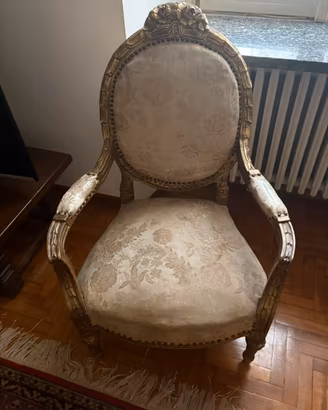 Poltrona stile Luigi XVI