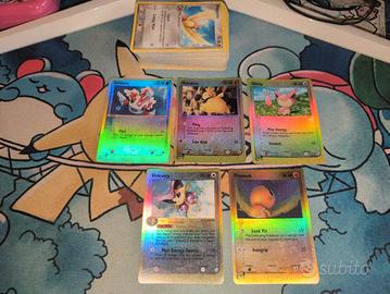 carte Pokemon EX RUBINO ZAFFIRO vintage