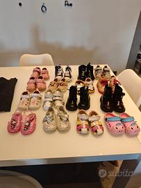 Stock di 17 scarpe 20-21-22