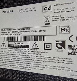 TELEVISORE LED SAMSUNG 50" MOD. UE50TU7172U