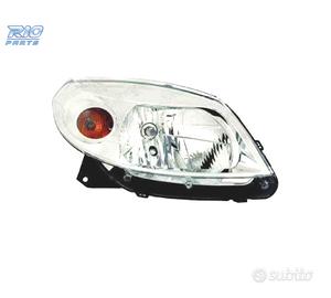 FARO DESTRO DACIA SANDERO 08-11 FONDO CROMATO