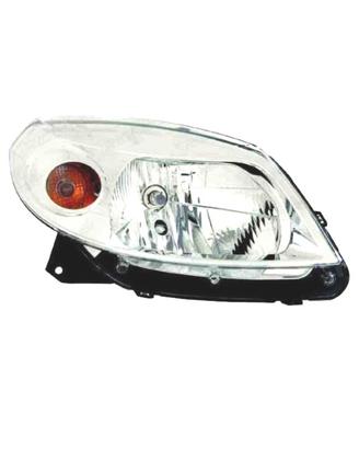 FARO DESTRO DACIA SANDERO 08-11 FONDO CROMATO