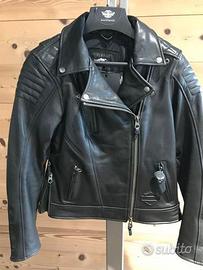 Chiodo in pelle harley davidson donna