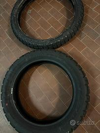Doppio treno gomme Africa Twin XRV750 1998 RD07A