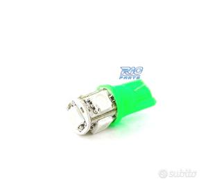 LED LAMPADA VERDE W5W T10