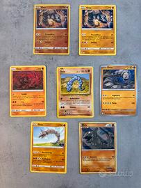Lotto carte Pokémon Onix