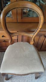 Sedia in legno faggio robusta e resistente 