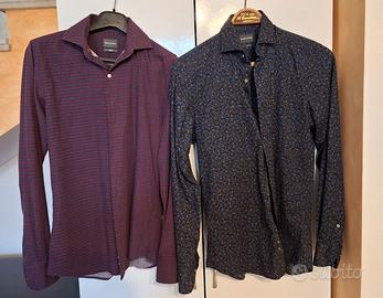 camicie 2 dan johns taglia M slim e strach nuove