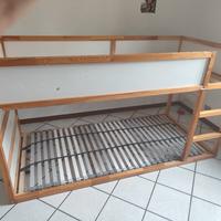 Letto Ikea Kura con doppia rete