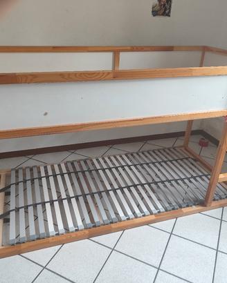 Letto Ikea Kura con doppia rete