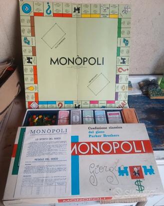 Gioco monopoli anni  80
